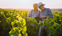 farmers in field