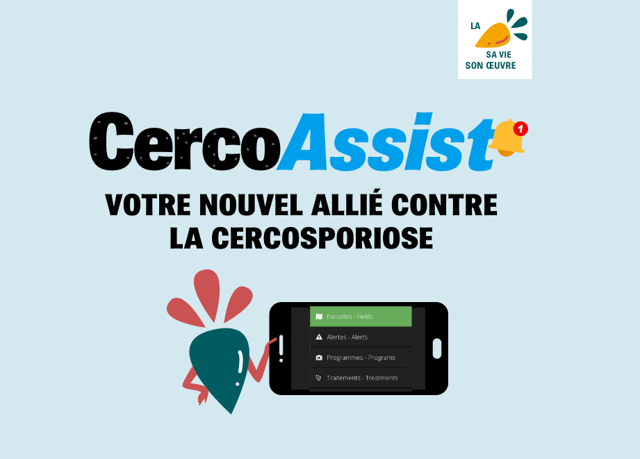 Visuel CercoAssist allié contre la cercosporiose des betteraves